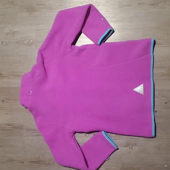 L L Bean | Girl's Double Up Outerwear System Fleece Zip-Up | M 10-12 - Picture 5 of 5